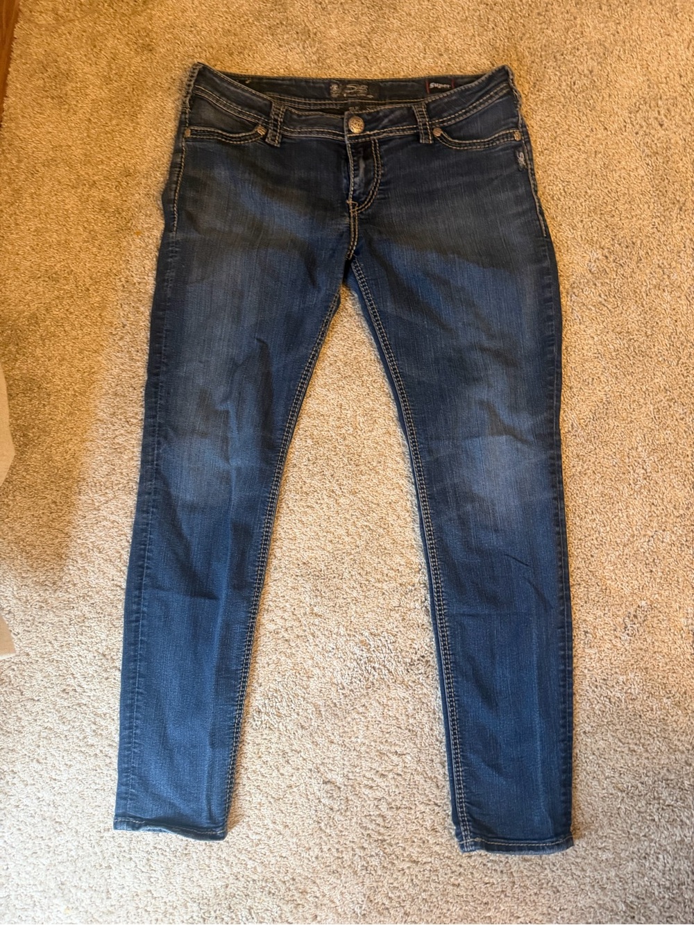 SILVER suki jeans size 33